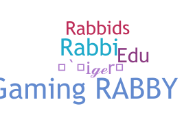 별명 - rabbids