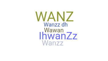 별명 - wanzz