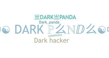 별명 - darkpanda