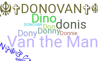 별명 - Donovan