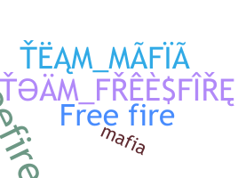별명 - TeamFreeFire