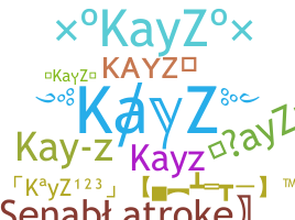 별명 - KayZ