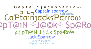 별명 - Captainjacksparrow