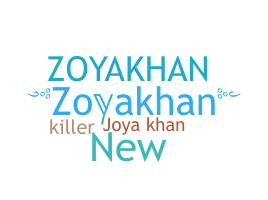 별명 - Zoyakhan