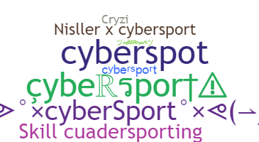 별명 - cybersport