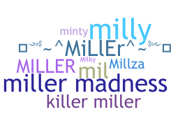 별명 - Miller