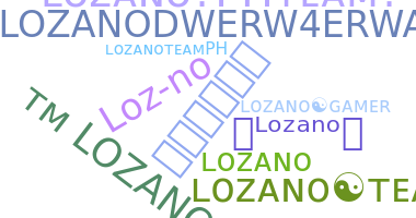 별명 - Lozano