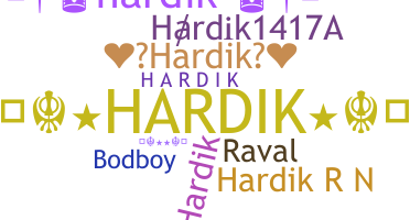 별명 - hardik1417A