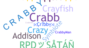 별명 - Crabby