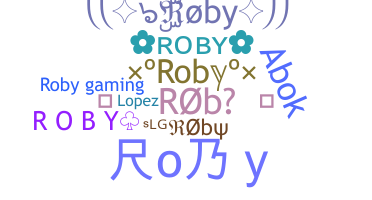 별명 - Roby