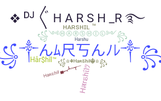 별명 - harshil