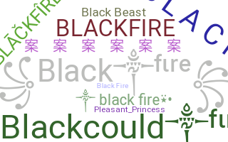 별명 - BlackFire