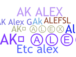 별명 - Akalex