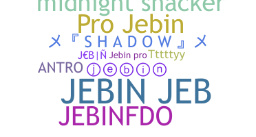별명 - Jebin