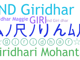 별명 - Giridhar