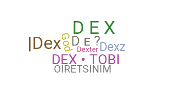 별명 - dex
