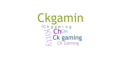 별명 - Ckgaming