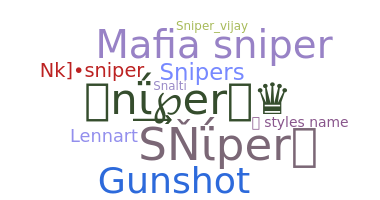 별명 - snipers
