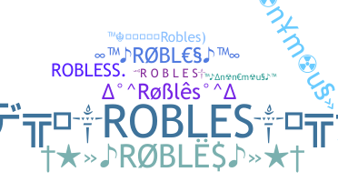 별명 - Robles
