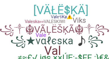 별명 - valeska