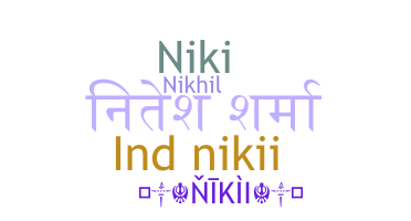 별명 - Nikii