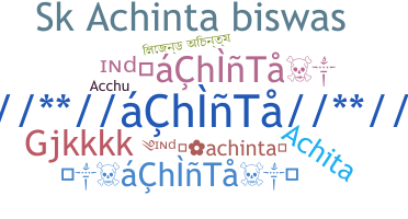 별명 - Achinta