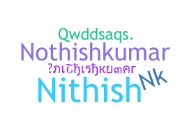 별명 - NITHISHKUMAR