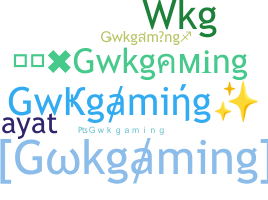 별명 - Gwkgaming