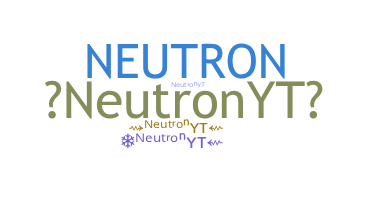 별명 - NeutronYT