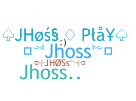 별명 - jhoss