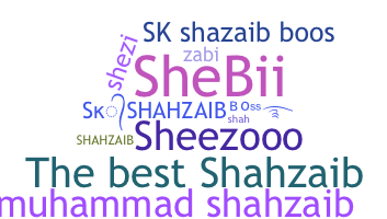 별명 - Shahzaib