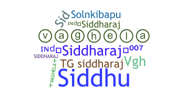 별명 - Siddharaj