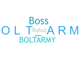별명 - Boltarmy