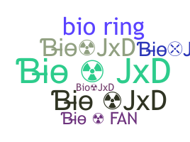 별명 - BioJxD