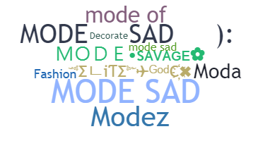 별명 - Mode