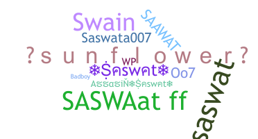 별명 - Saswat