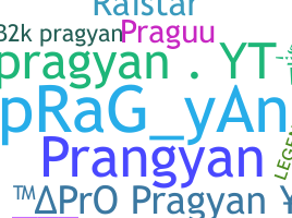 별명 - Pragyan