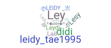 별명 - Leidy
