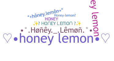 별명 - honeylemon