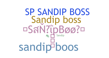 별명 - SandipBoos
