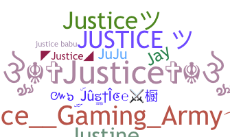 별명 - Justice