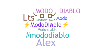 별명 - ModoDiablo