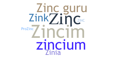 별명 - Zinc