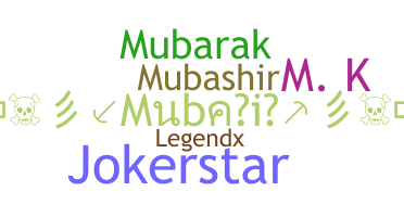 별명 - Mubarik