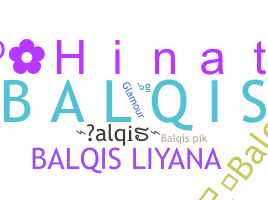 별명 - Balqis