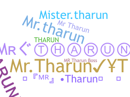 별명 - Mrtharun