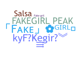별명 - fakegirl
