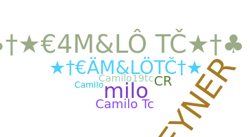 별명 - CamiloTc