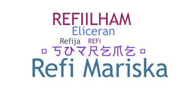 별명 - Refi