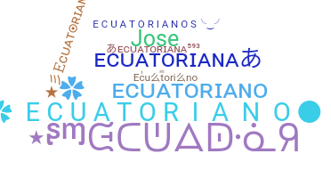 별명 - ecuatoriano